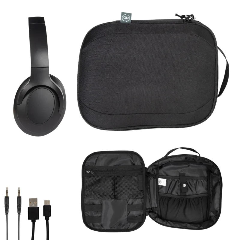 Noise Cancelling Headphones With Travel Pouch — view 3