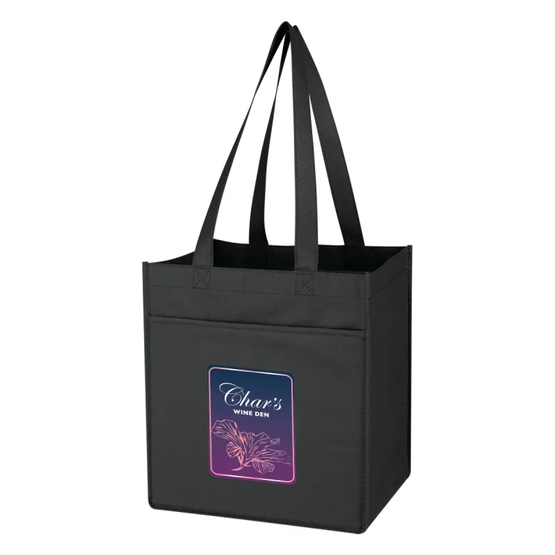Non-Woven 6 Bottle Wine Tote Bag — view 5