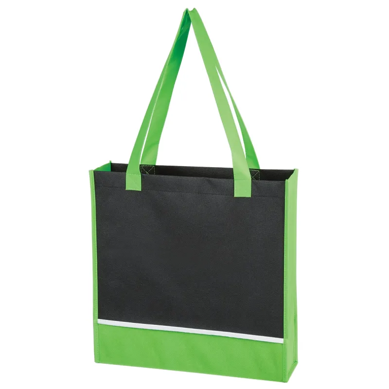 Personalized Non-Woven Accent Tote Bag — view 7