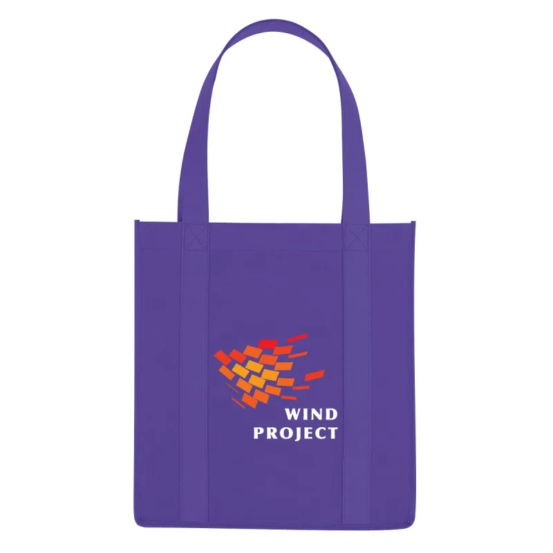 Non-Woven Avenue Shopper Tote Bag — view 10