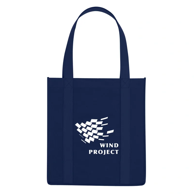 Non-Woven Avenue Shopper Tote Bag — view 6