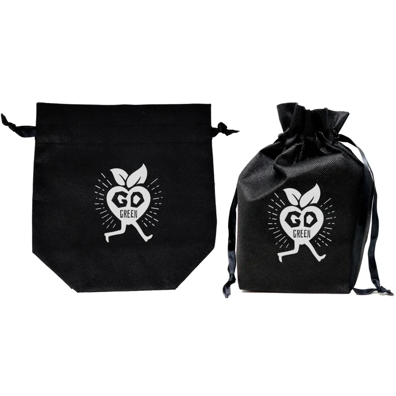 Non-Woven Drawstring Pouch Bag — view 2