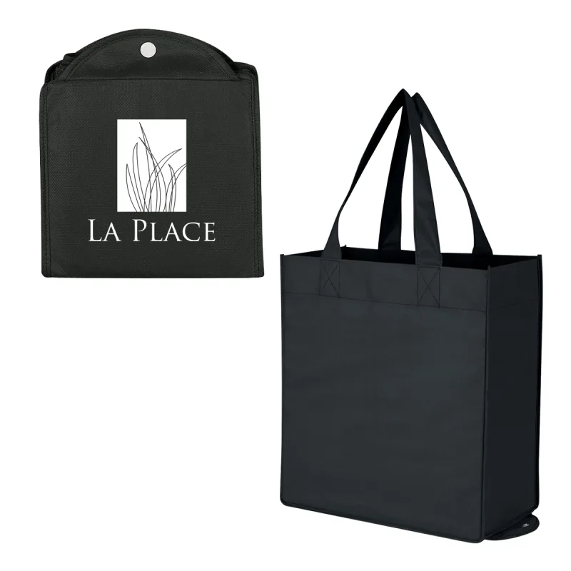 Non-Woven Foldable Shopper Tote Bag — view 6
