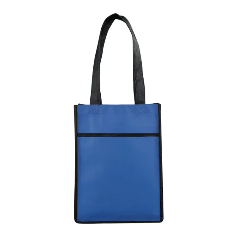 Custom Branded Non-Woven Gift Tote with Pocket — view 2