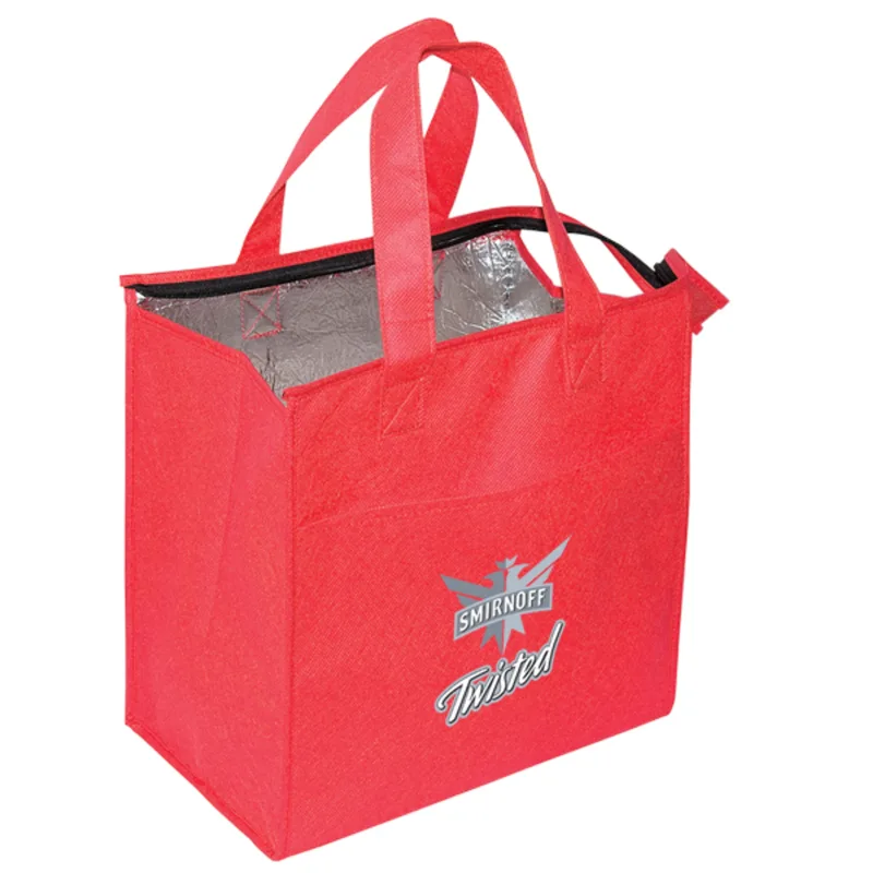 Non Woven Insulated Grocery Tote — view 3