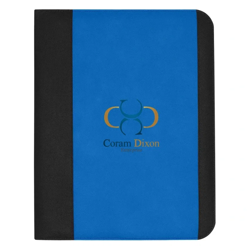 Imprinted Non-Woven Large Padfolio — view 4
