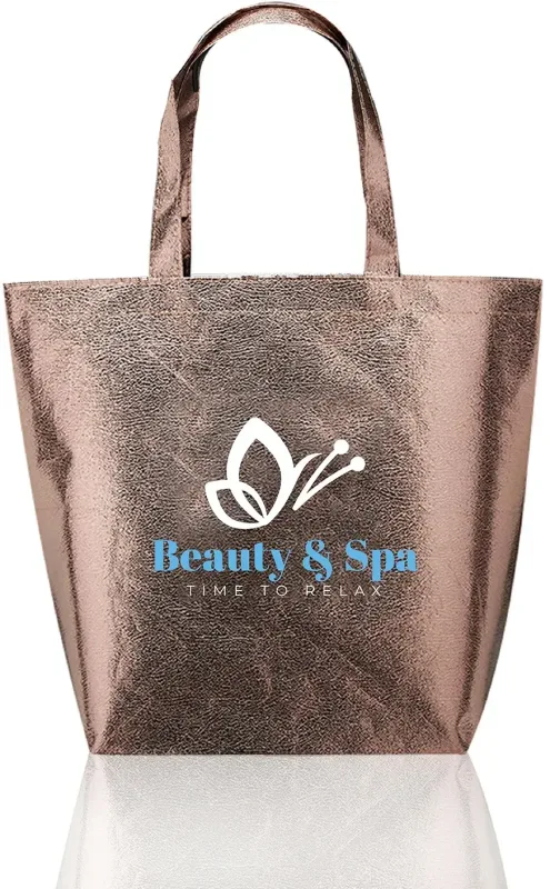 Custom Metallic Tote Bag (2 Color) — view 2