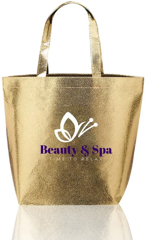 Custom Metallic Tote Bag (2 Color) — view 3