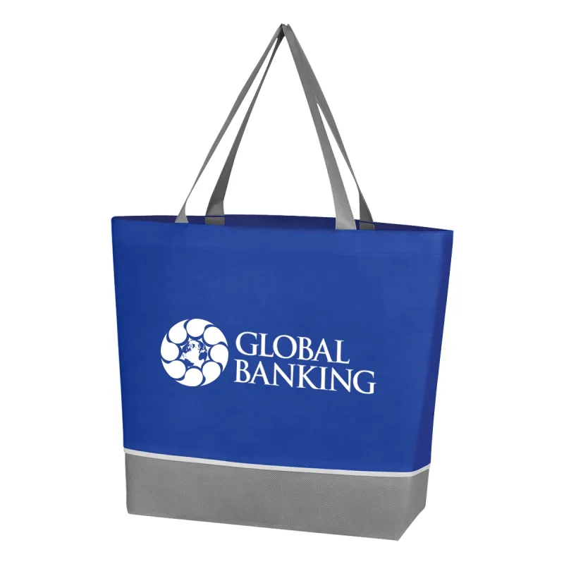 Imprinted Non-Woven Overtime Tote Bag — view 6