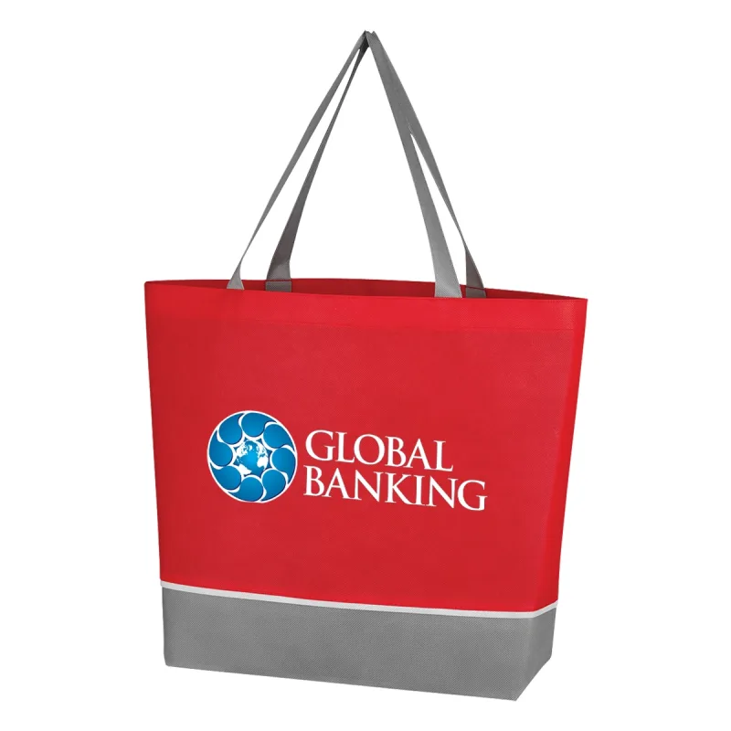 Imprinted Non-Woven Overtime Tote Bag — view 8
