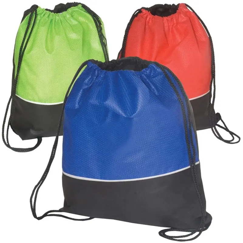 Non-Woven Textured String Backpack