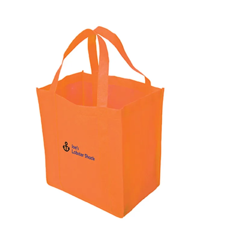Non Woven Tote: 12" W x 13" H x 8" D — view 4