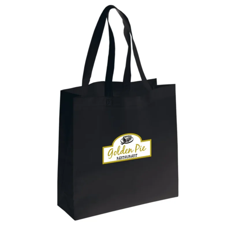Non Woven Tote: 16" W x 15" H x 6.5" D — view 3