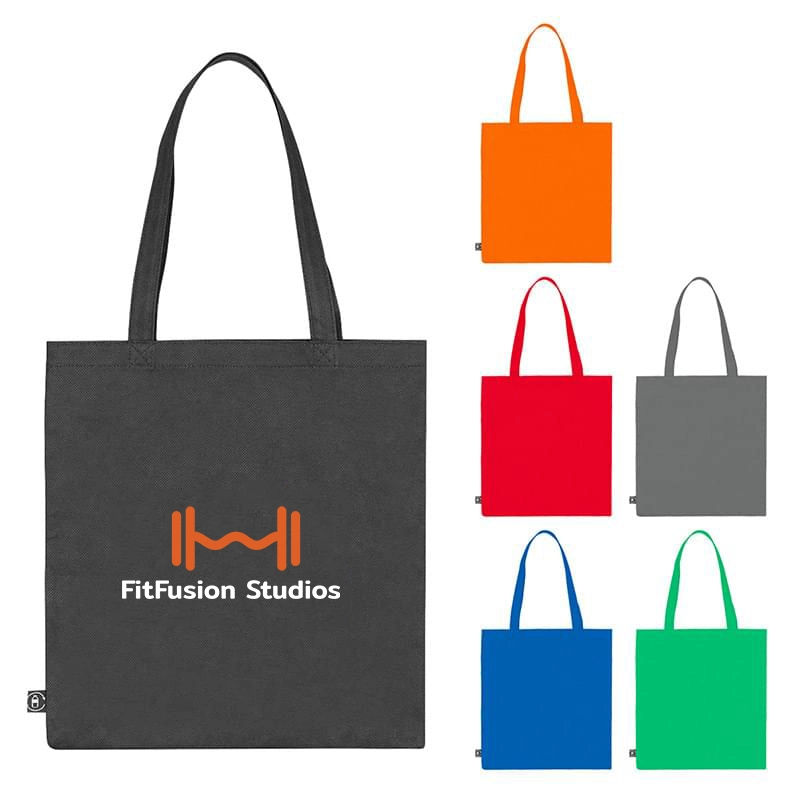 Non-Woven Tote Bag With 100% RPET Material