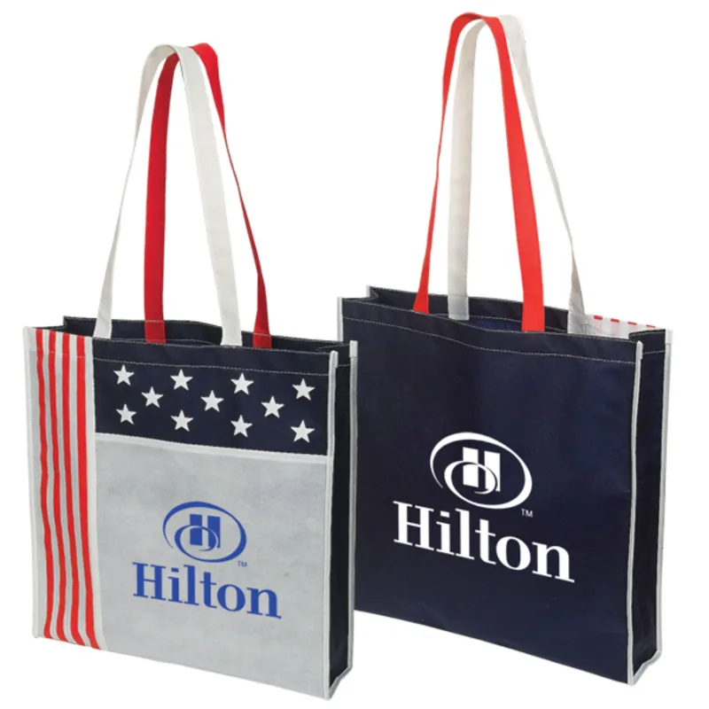 Non Woven Usa Tote — view 2