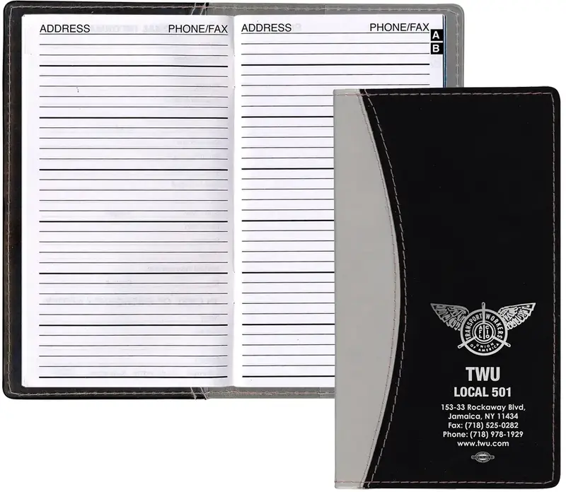 Custom Branded Address Book (Normandy)