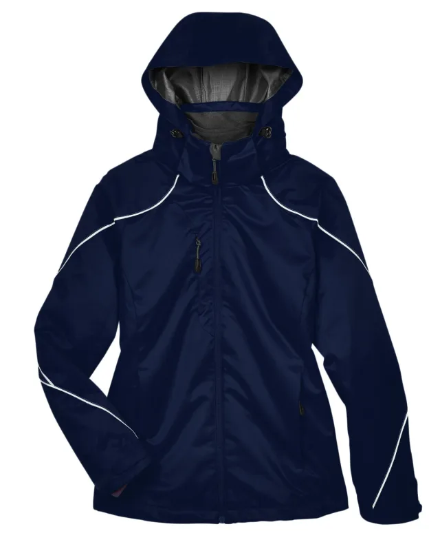 North End Ladies' Angle 3-in-1 Jacket with Bonded Fleece Liner — view 10