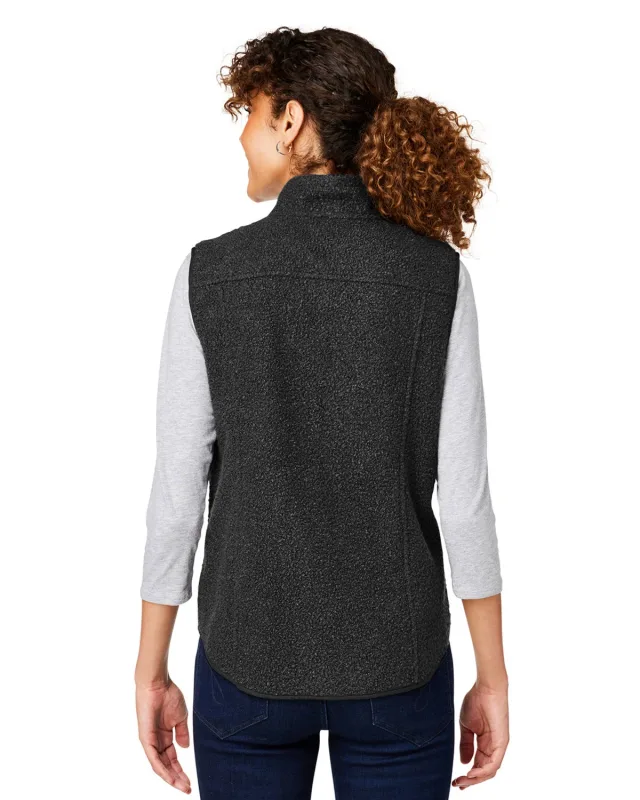 North End Ladies' Aura Sweater Fleece Vest — view 11