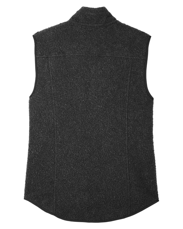 North End Ladies' Aura Sweater Fleece Vest — view 12