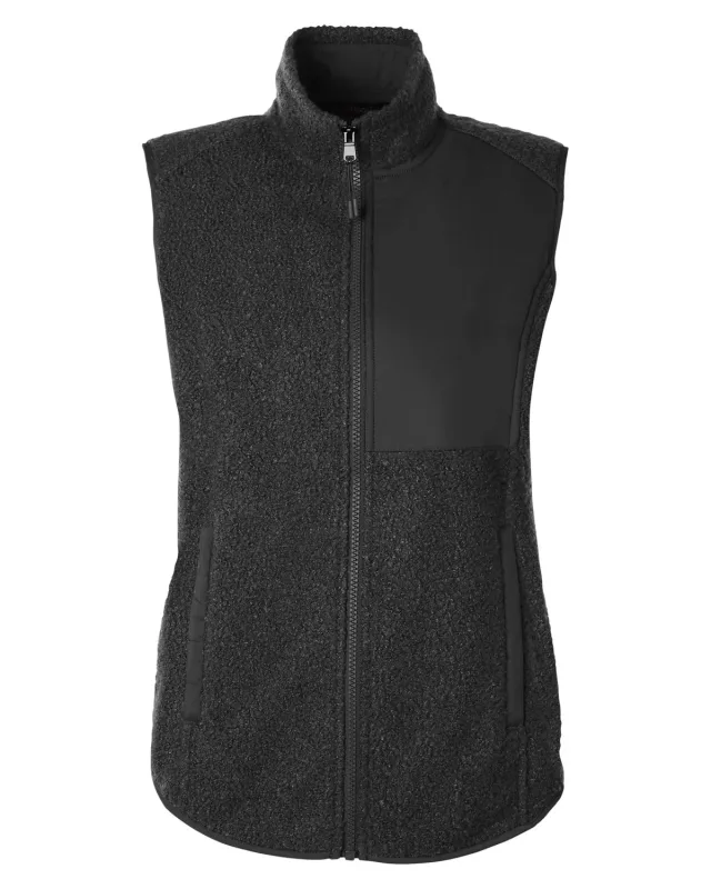 North End Ladies' Aura Sweater Fleece Vest — view 18