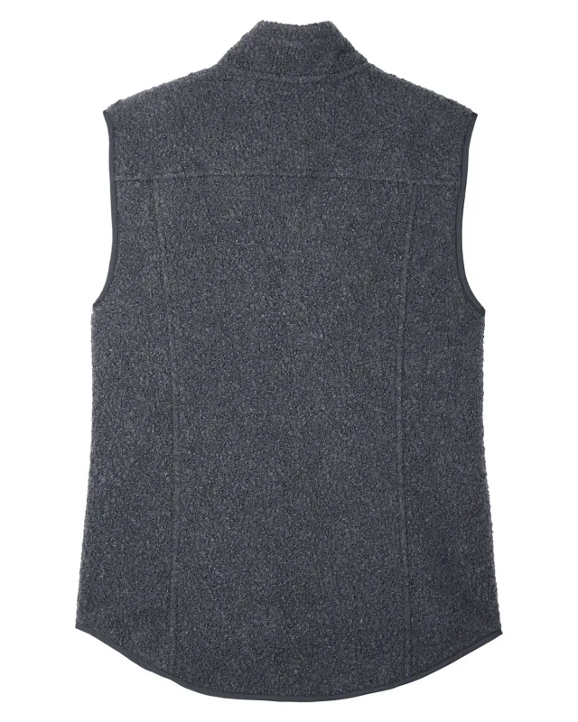 North End Ladies' Aura Sweater Fleece Vest — view 2