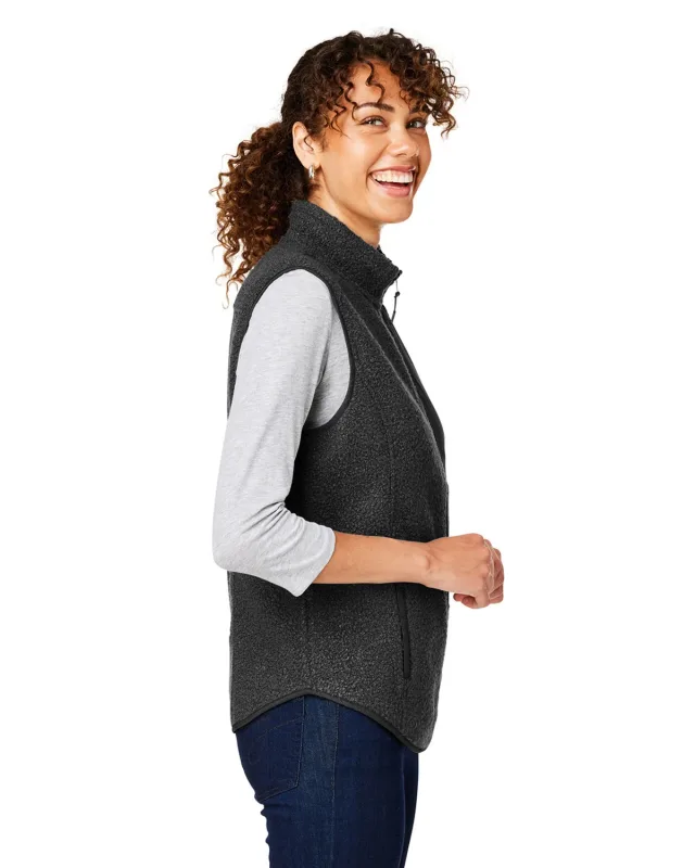 North End Ladies' Aura Sweater Fleece Vest — view 20