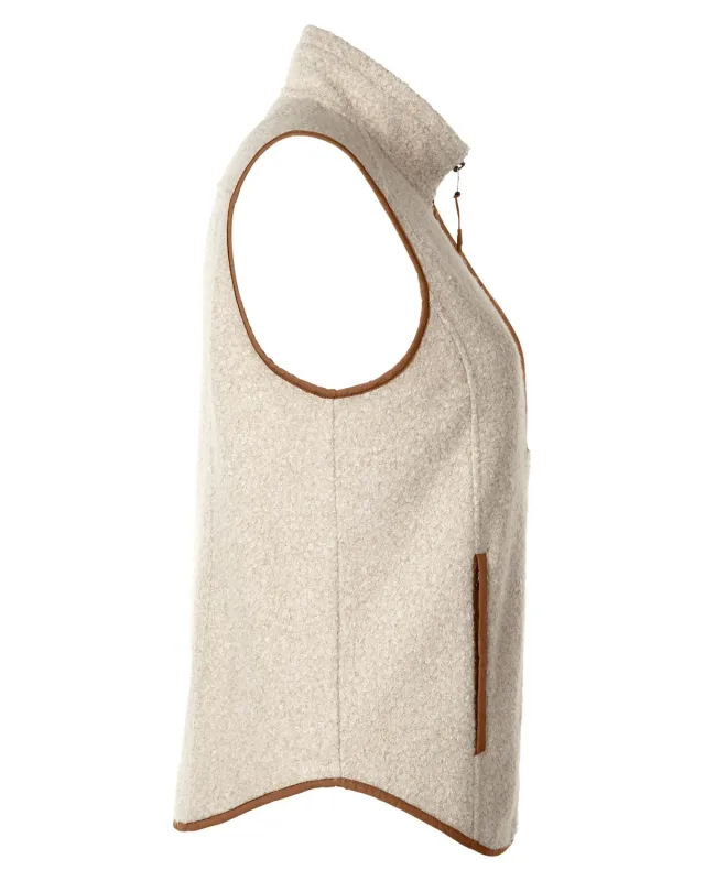 North End Ladies' Aura Sweater Fleece Vest — view 27