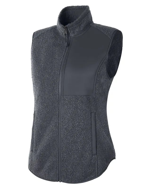 North End Ladies' Aura Sweater Fleece Vest — view 6