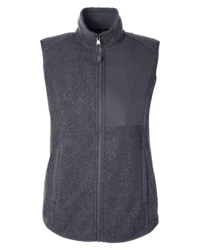 North End Ladies' Aura Sweater Fleece Vest — view 8