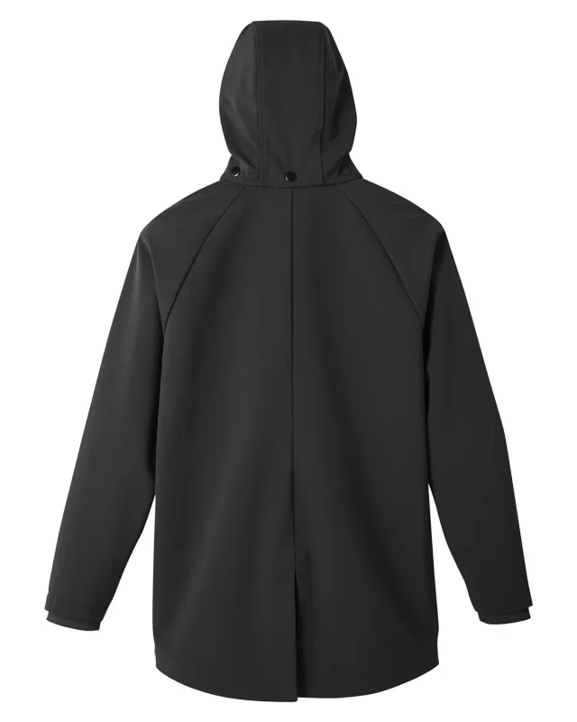 North End Ladies' City Hybrid Soft Shell Hooded Jacket — view 12