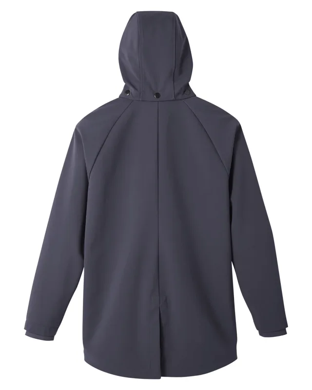 North End Ladies' City Hybrid Soft Shell Hooded Jacket — view 2
