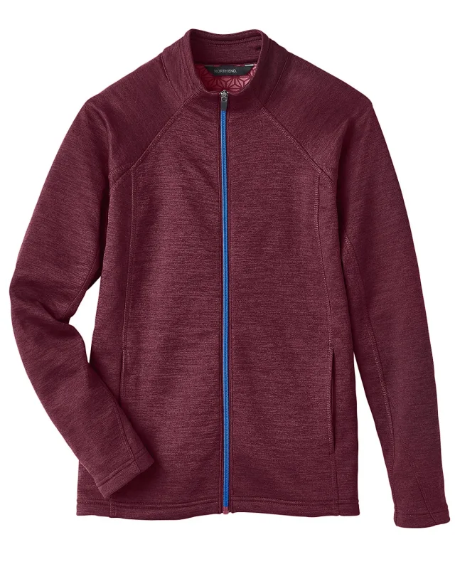 North End Ladies' Flux 2.0 Full-Zip Jacket — view 3