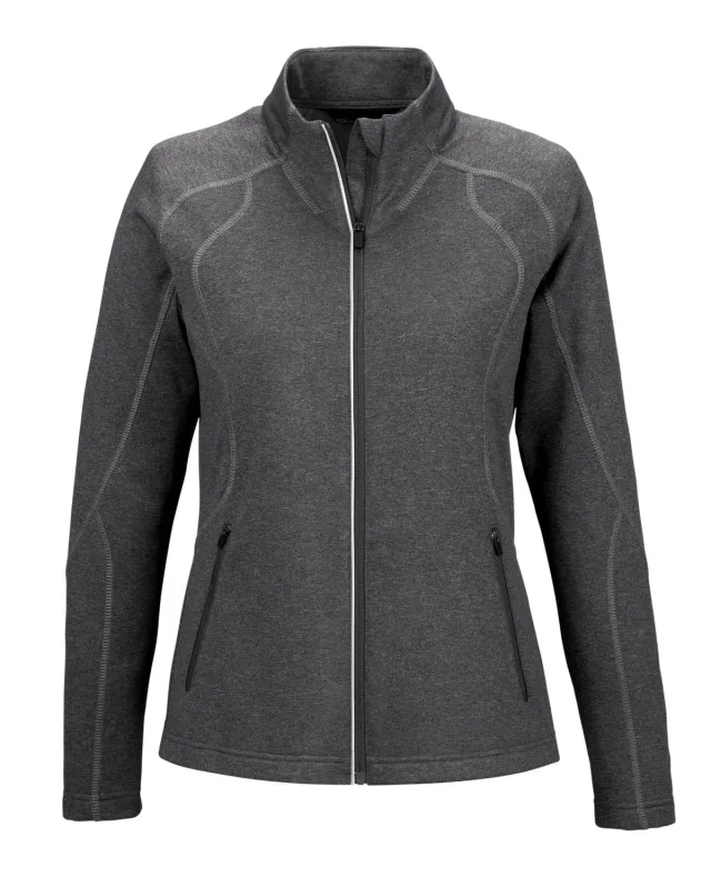 North End Ladies' Gravity Performance Fleece Jacket — view 5