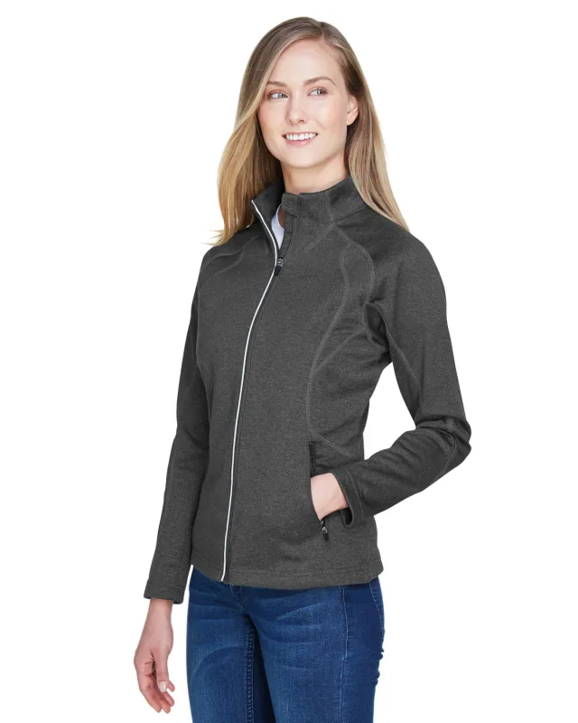 North End Ladies' Gravity Performance Fleece Jacket — view 6