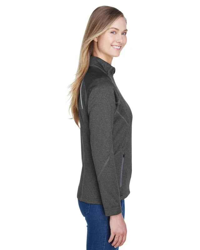 North End Ladies' Gravity Performance Fleece Jacket — view 7