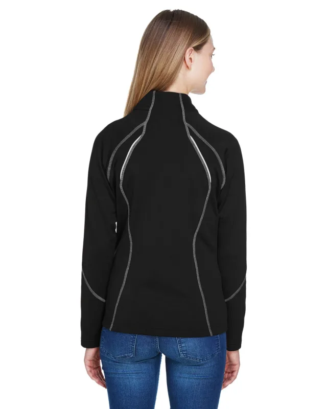 North End Ladies' Gravity Performance Fleece Jacket — view 8