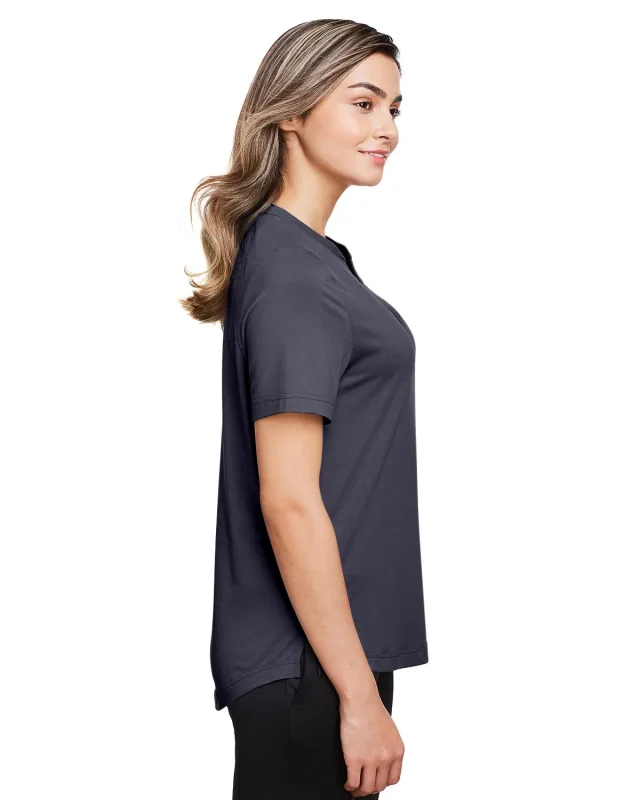 North End Ladies' JAQ Snap-Up Stretch Performance Polo — view 12
