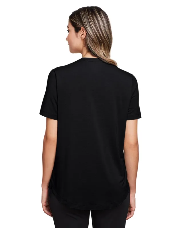 North End Ladies' JAQ Snap-Up Stretch Performance Polo — view 13