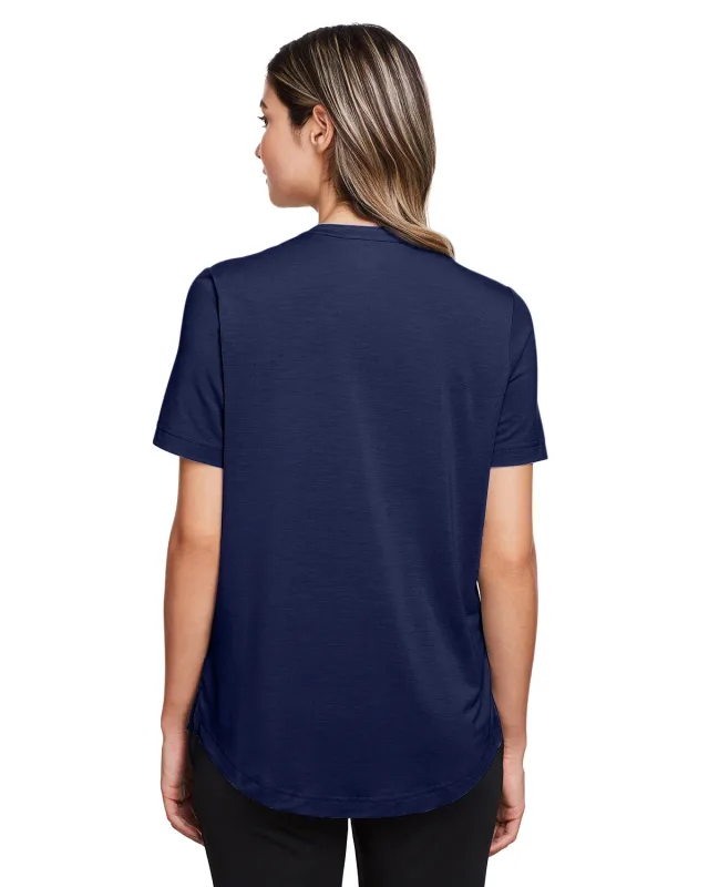 North End Ladies' JAQ Snap-Up Stretch Performance Polo — view 25