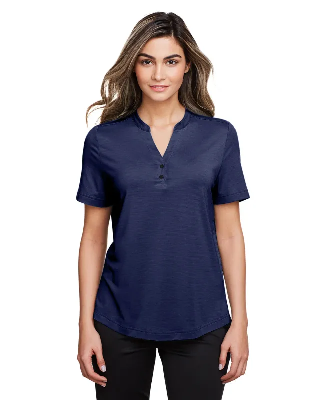 North End Ladies' JAQ Snap-Up Stretch Performance Polo — view 28