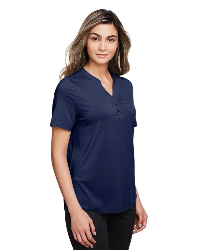 North End Ladies' JAQ Snap-Up Stretch Performance Polo — view 29