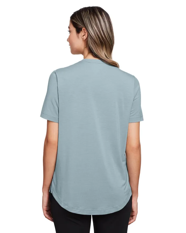North End Ladies' JAQ Snap-Up Stretch Performance Polo — view 31