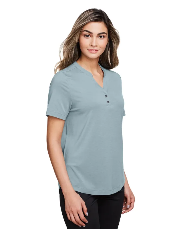North End Ladies' JAQ Snap-Up Stretch Performance Polo — view 35