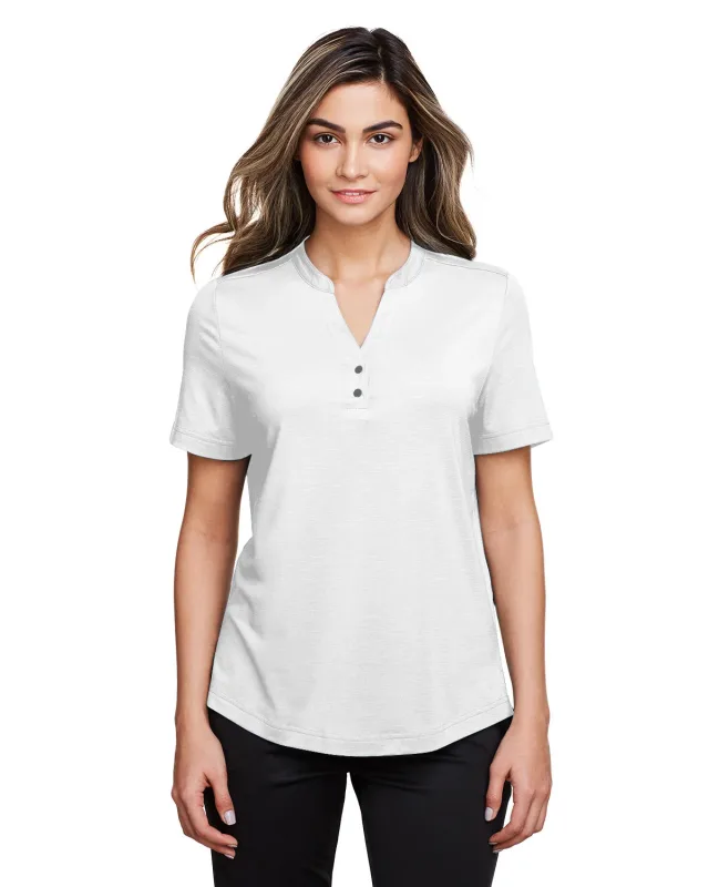North End Ladies' JAQ Snap-Up Stretch Performance Polo — view 46