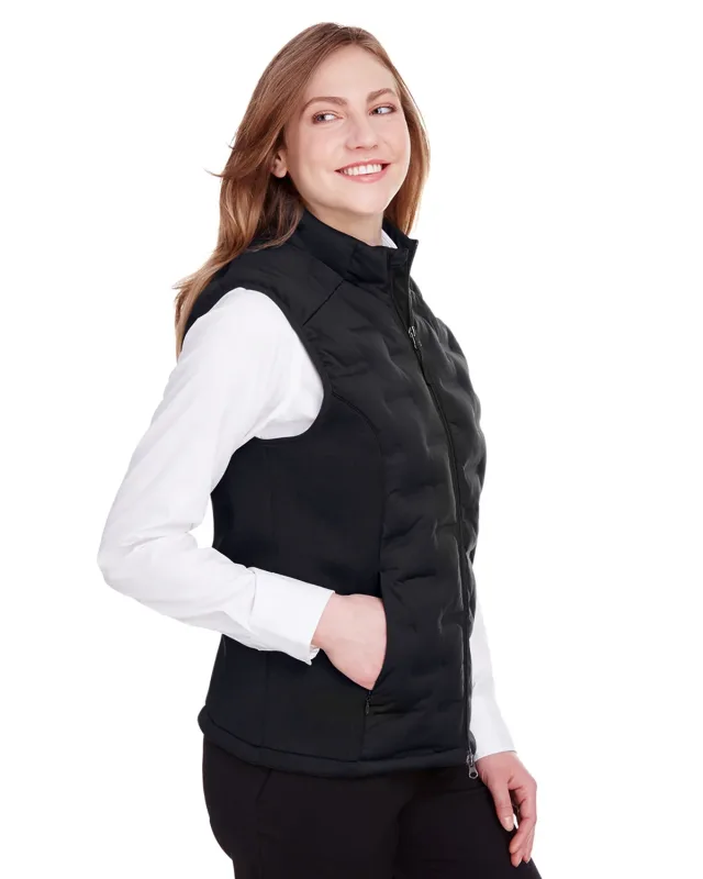North End Ladies' Loft Pioneer Hybrid Vest — view 10