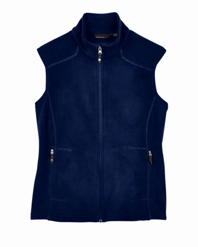North End Ladies' Voyage Fleece Vest — view 3