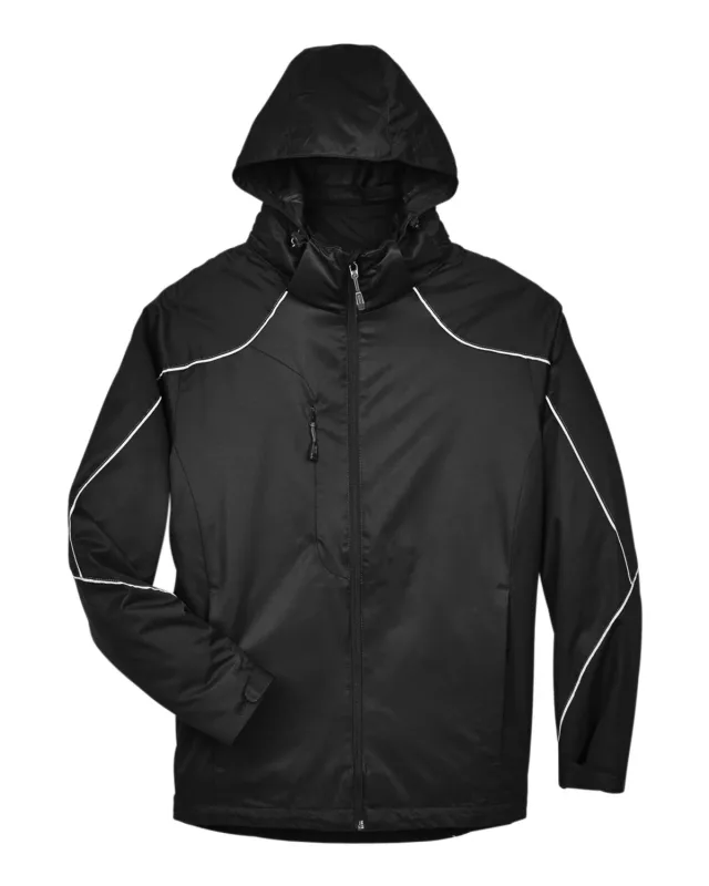North End Men's Angle 3-in-1 Jacket with Bonded Fleece Liner — view 3