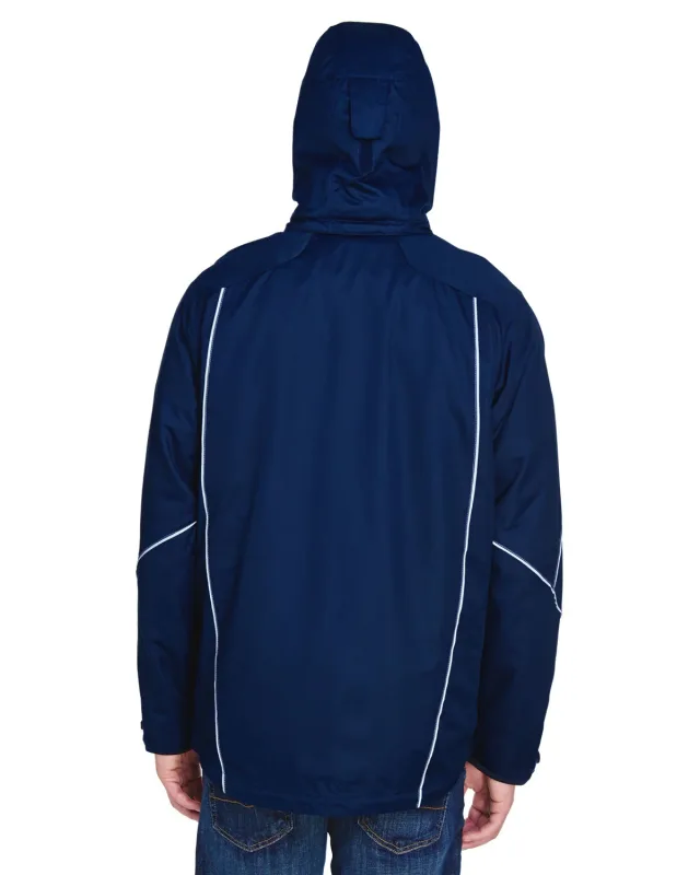 North End Men's Angle 3-in-1 Jacket with Bonded Fleece Liner — view 7
