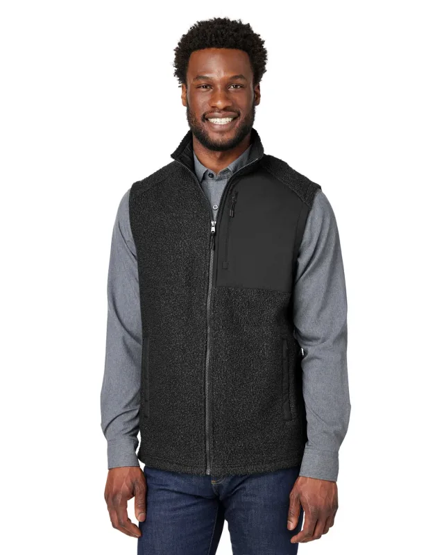 North End Men's Aura Sweater Fleece Vest — view 14