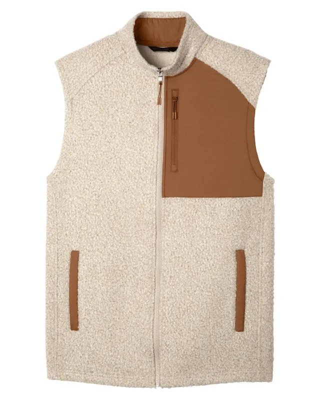 North End Men's Aura Sweater Fleece Vest — view 23